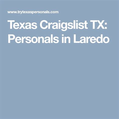 Texas Personals